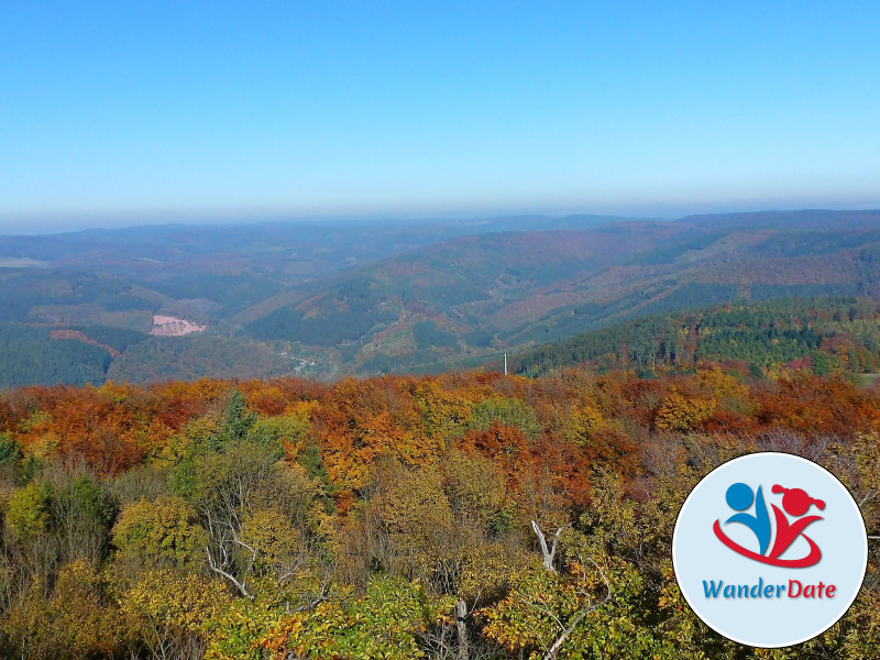 Wolfsschlucht und Katzenbuckel im Odenwald