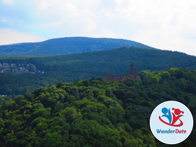 Bismarckturm, Heidenfels und Teufelsstein um Bad Dürkheim