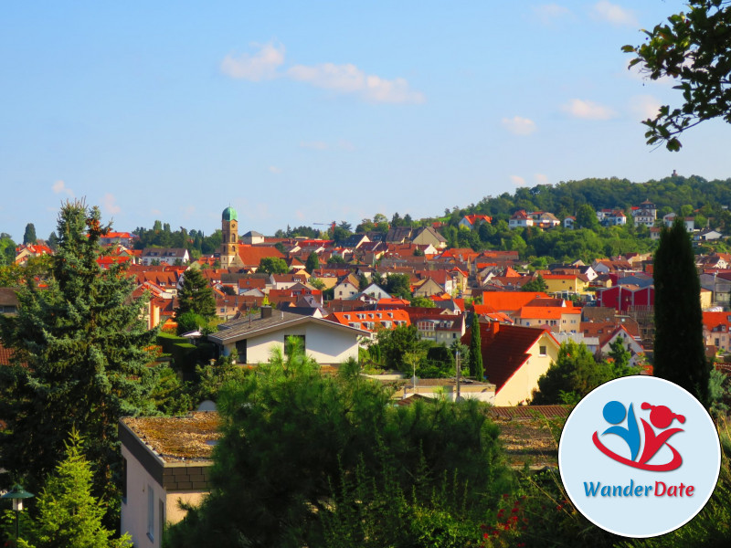 Bismarckturm, Heidenfels und Teufelsstein um Bad Dürkheim