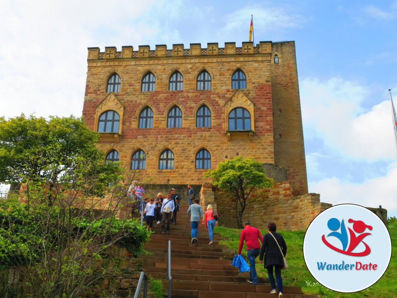 Hambacher Schloss, Felsenmeer und Hohe Loog