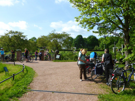 Radtour Menhiranlage und Jagdschloss Kranichstein