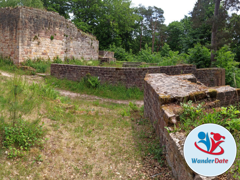 Singlewanderung zur Burg Landeck mit Trifelsblick