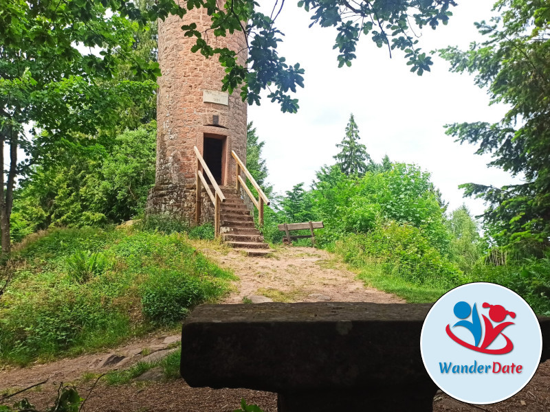 Singlewanderung zur Burg Landeck mit Trifelsblick
