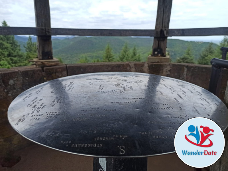 Singlewanderung zur Burg Landeck mit Trifelsblick