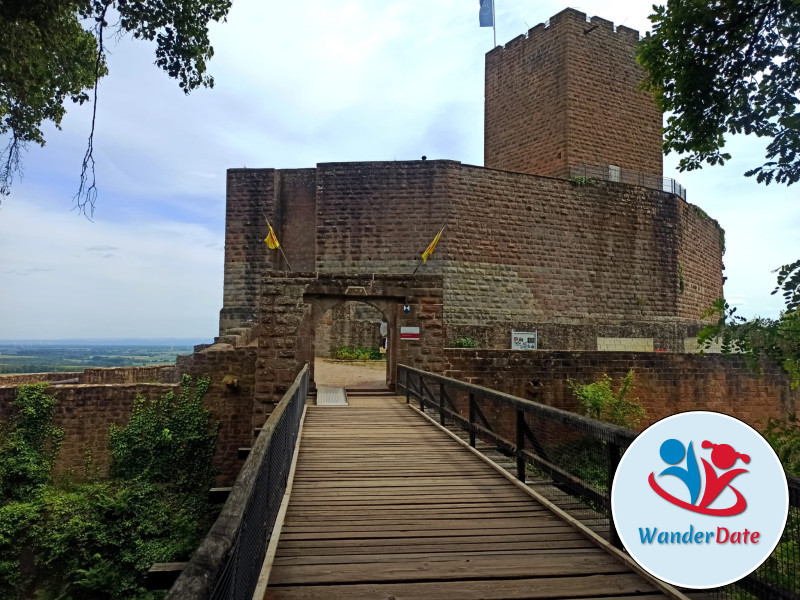 Singlewanderung zur Burg Landeck mit Trifelsblick