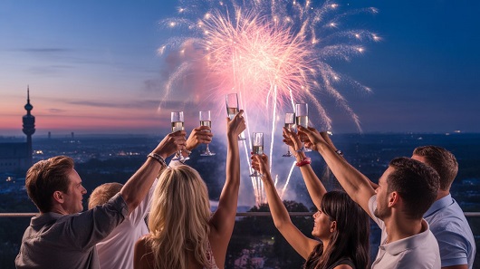 Silvester in München  